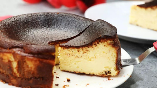 Basque Cheese Cake - What is the best way to slice a cheesecake